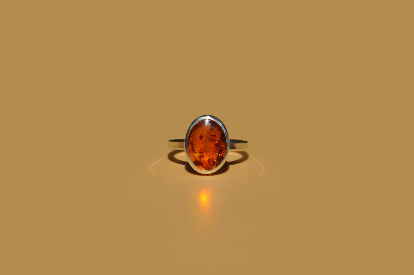 Baltic Amber Ring