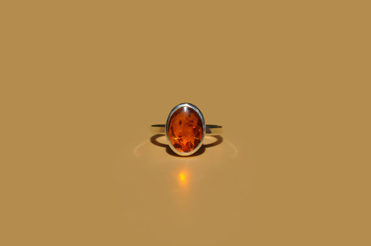 Baltic Amber Ring