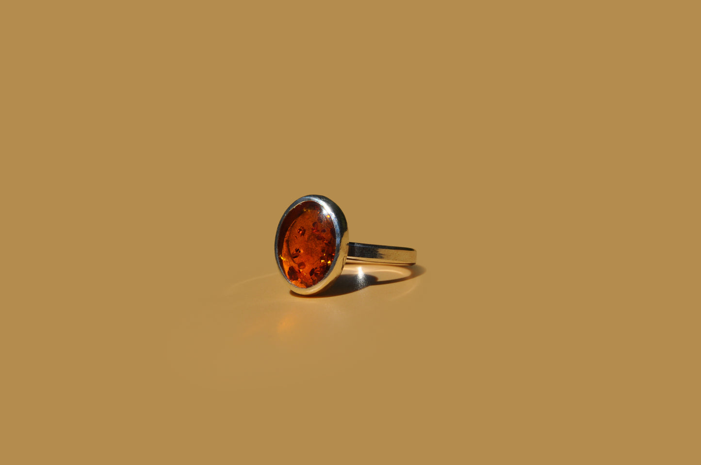 Baltic Amber Ring