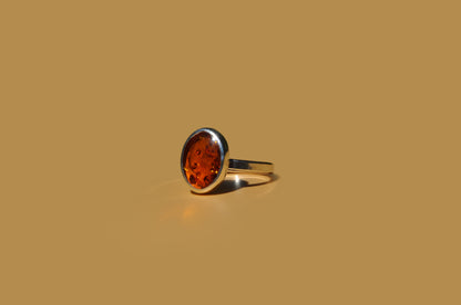 Baltic Amber Ring