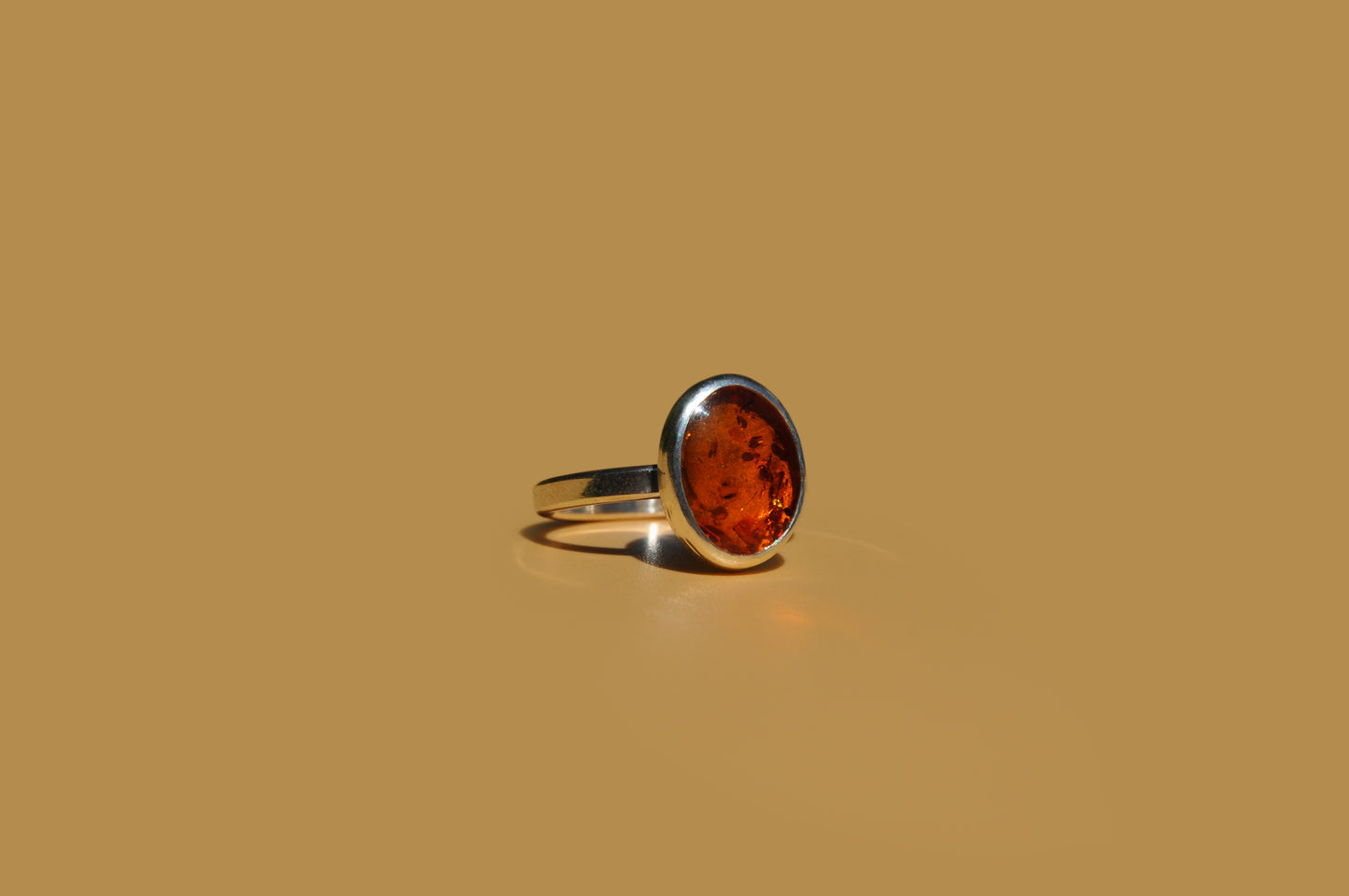 Baltic Amber Ring