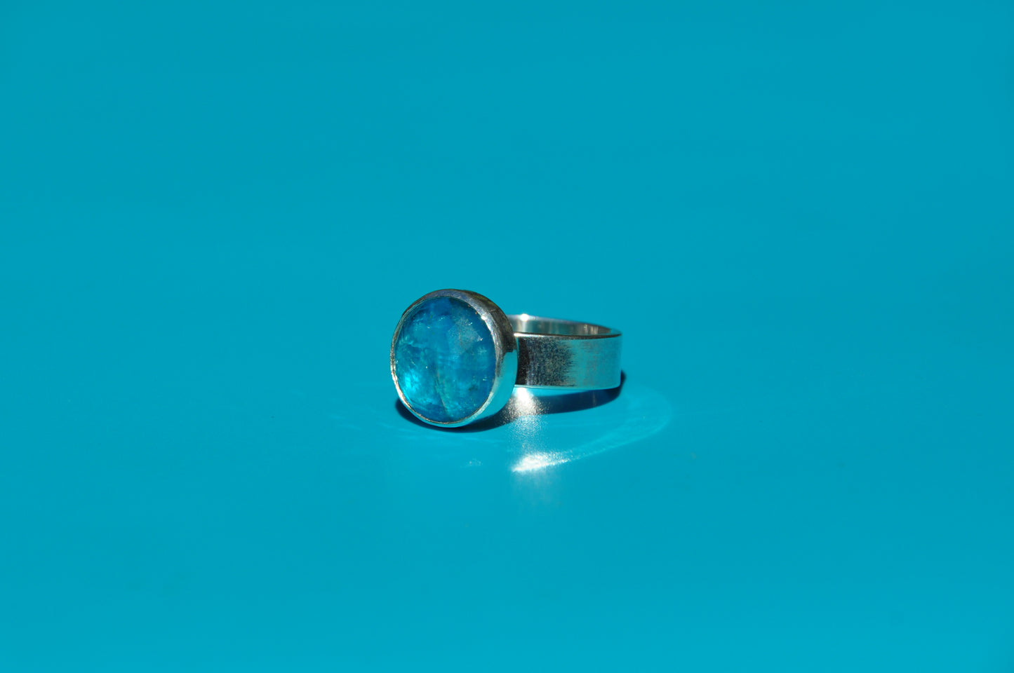 Apatite Doublet Ring
