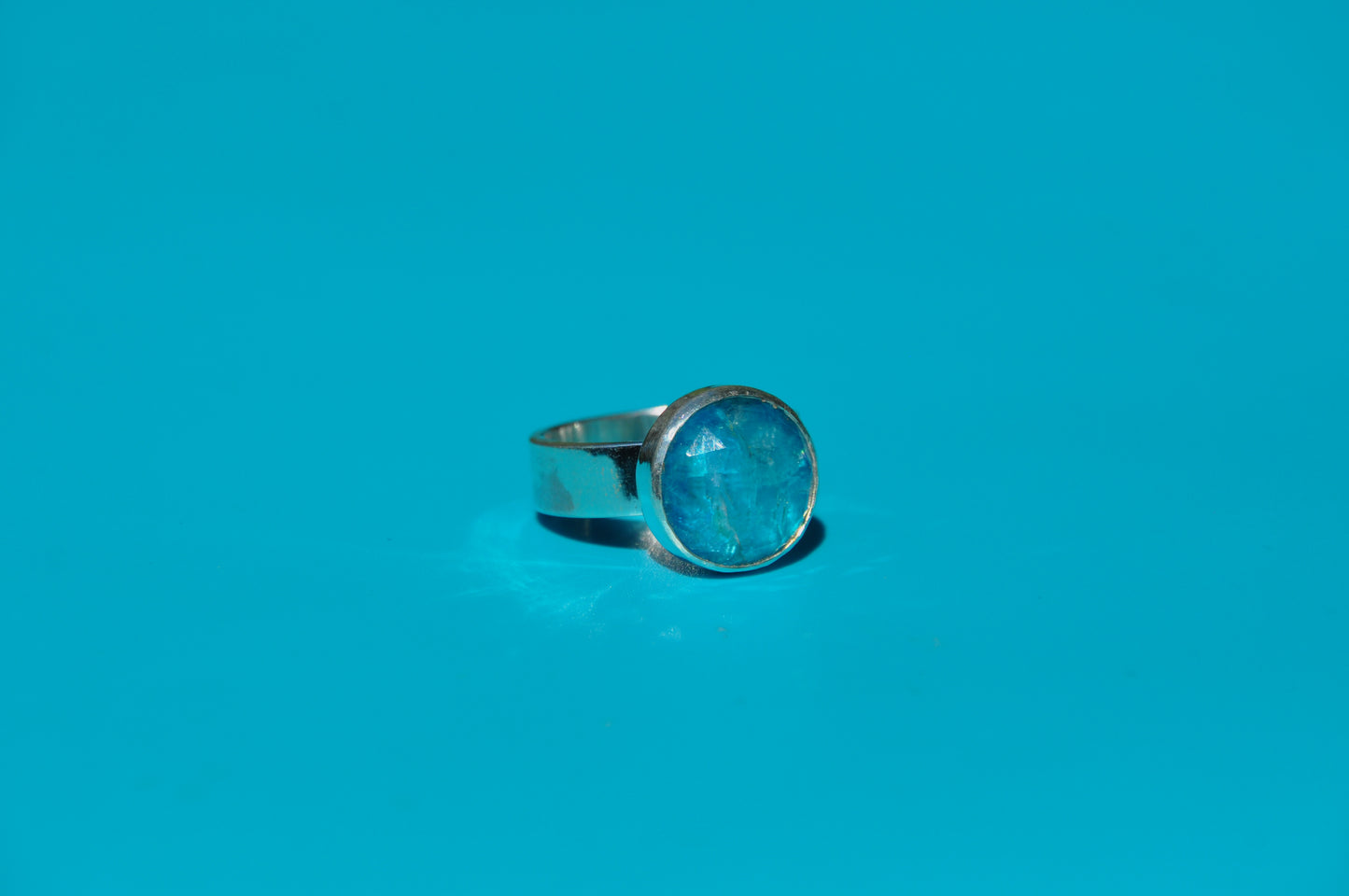 Apatite Doublet Ring