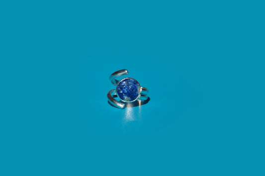 Chrysocolla Bypass Ring