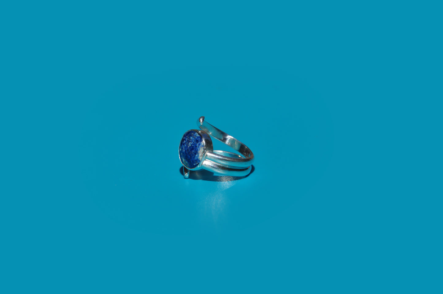 Chrysocolla Bypass Ring