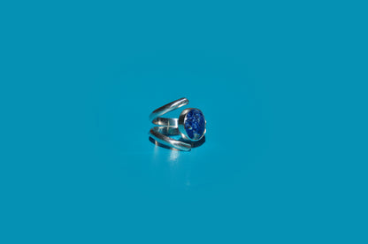 Chrysocolla Bypass Ring