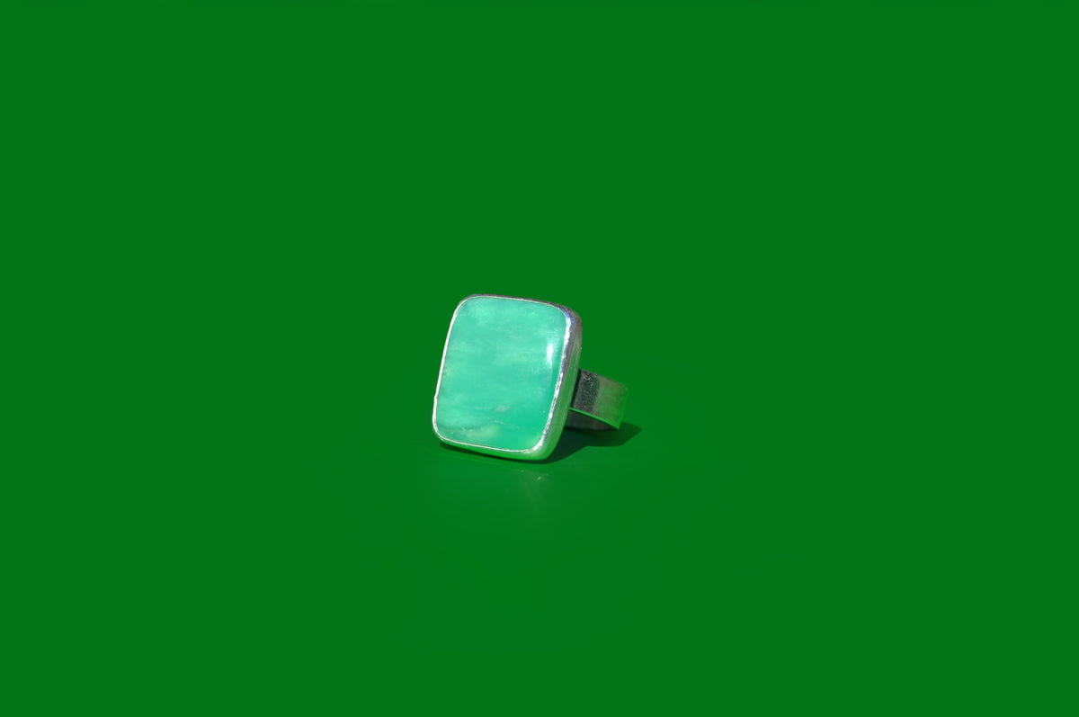 Chrysoprase Ring