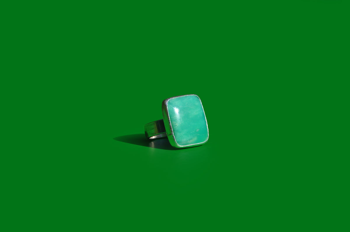 Chrysoprase Ring