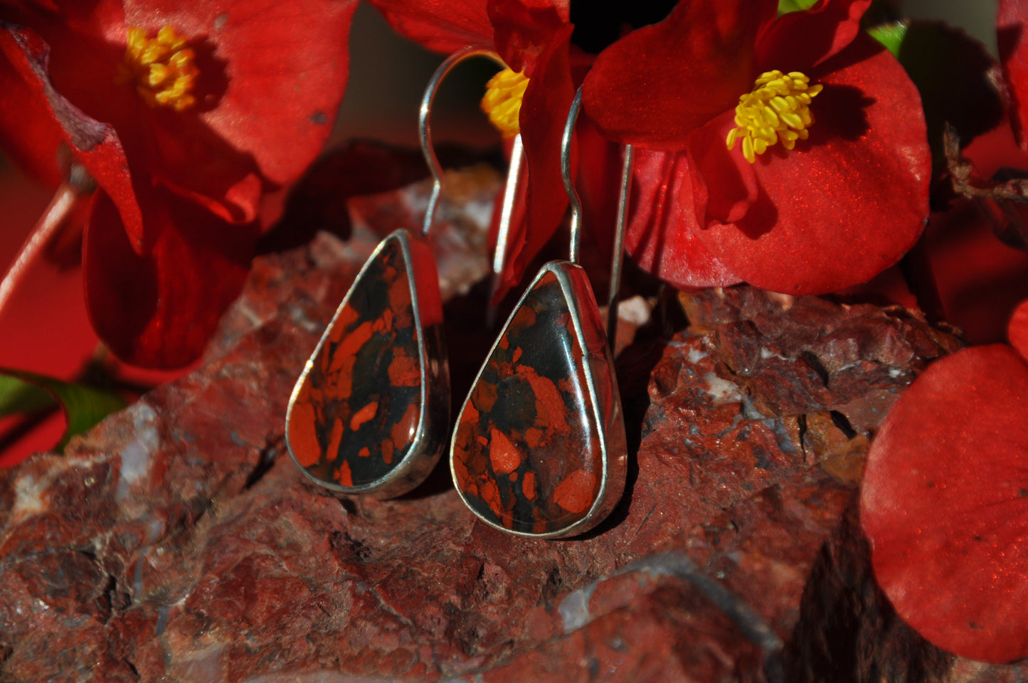 Rainbow Jasper Earrings