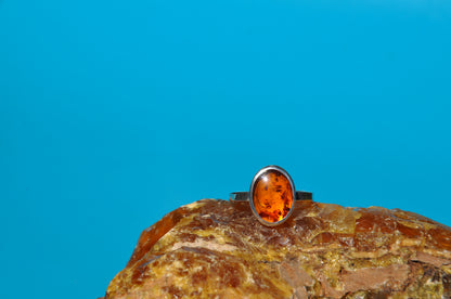 Baltic Amber Ring