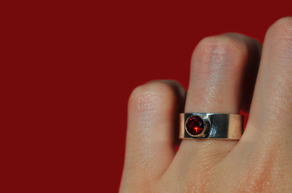 Garnet Birthstone Ring
