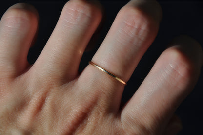 Thin Gold-Filled Band