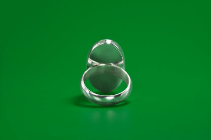 Nephrite Jade Oval Ring