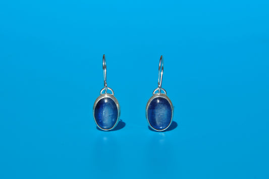 Kyanite Teardrop Dangle Earrings