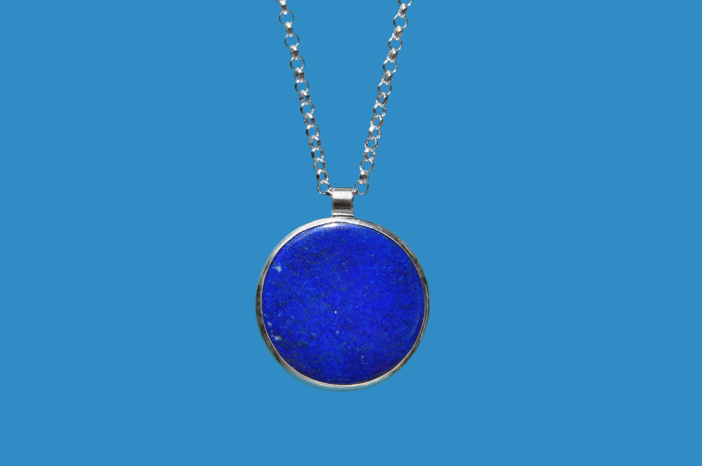 Lapis Pendant Necklace