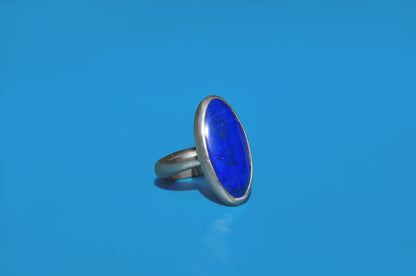 Lapis Oval Ring