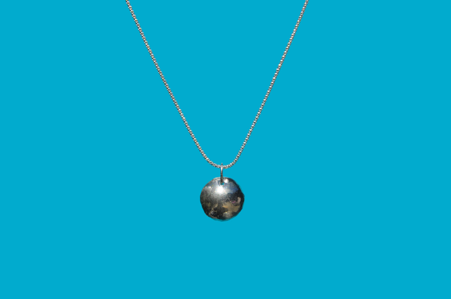 Lapis "Clam Shell" Necklace