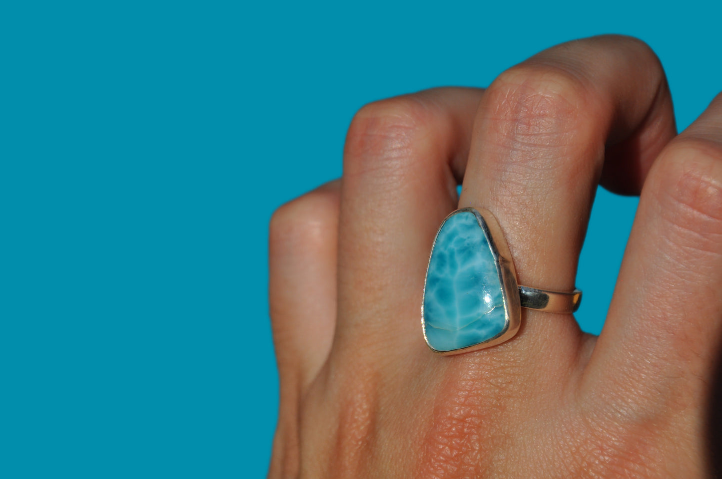 Larimar Ring