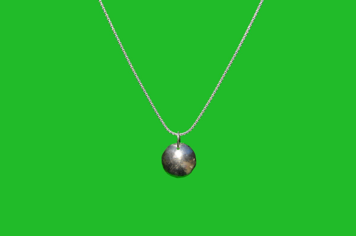Malachite "Clam Shell" Necklace