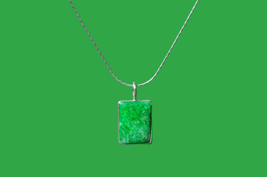 Maw Sit Sit Jade Pendant Necklace