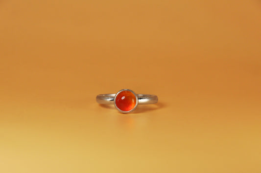 Mexican Fire Opal Ring