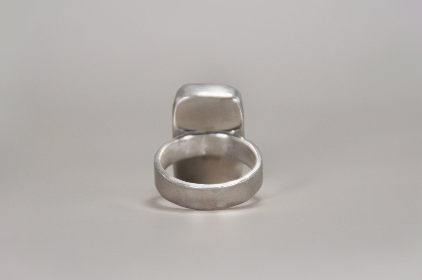 Moonstone Rectangle Ring