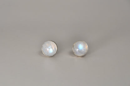 Moonstone Stud Earrings