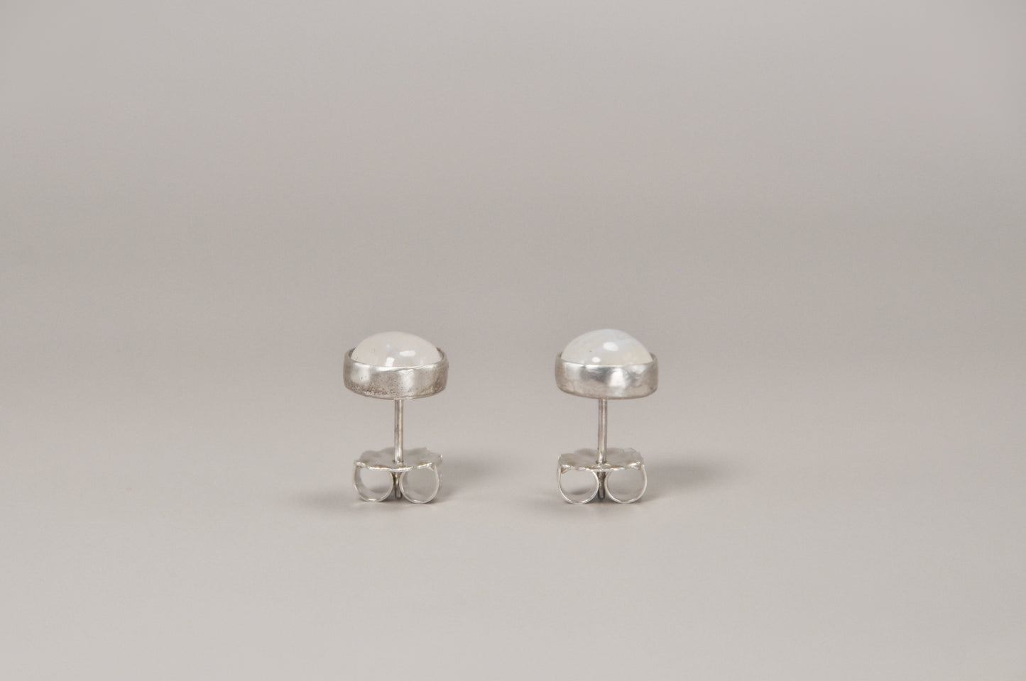 Moonstone Stud Earrings