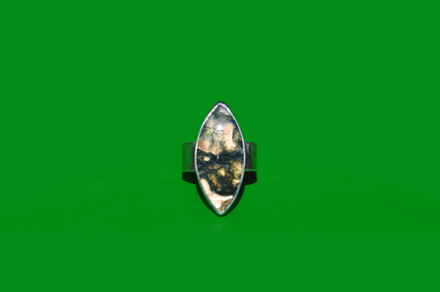 Moss Agate Ring