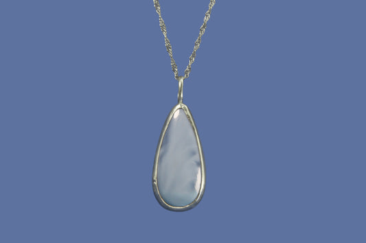 Oregon Opal Teardrop Pendant