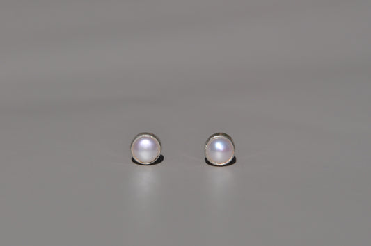 Pearl Stud Earrings