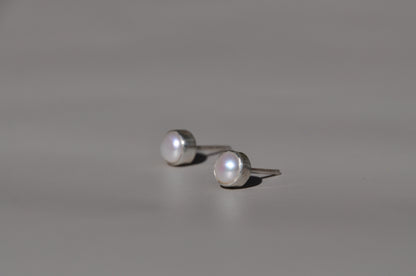 Pearl Stud Earrings
