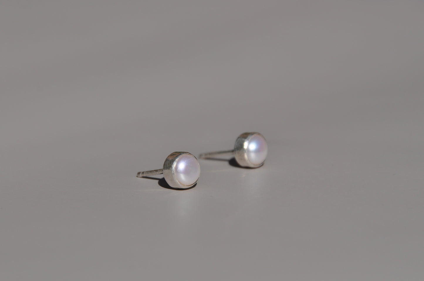 Pearl Stud Earrings