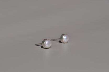 Pearl Stud Earrings