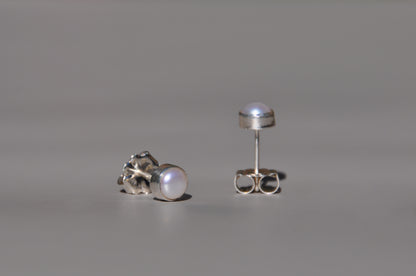 Pearl Stud Earrings