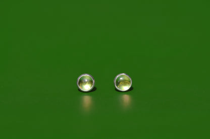 Peridot Birthstone Studs