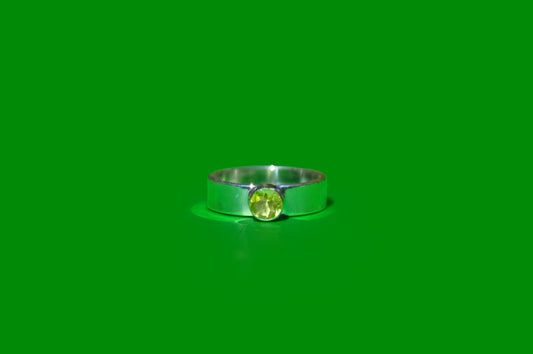 Peridot Birthstone Ring