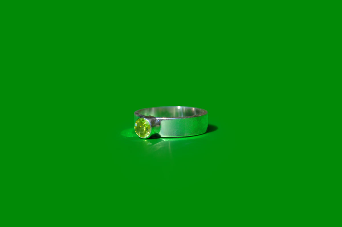 Peridot Birthstone Ring