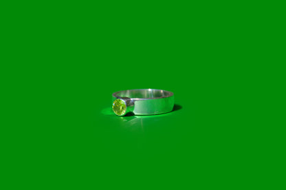 Peridot Birthstone Ring