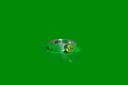 Peridot Birthstone Ring
