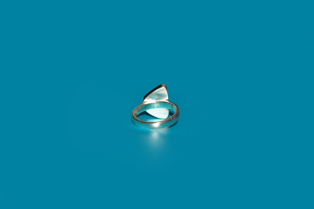 Peruvian Blue Opal Ring