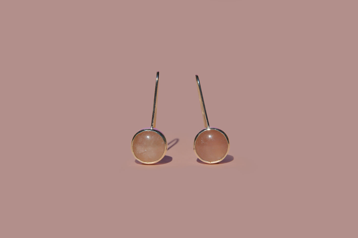 Rose Quartz Earrings