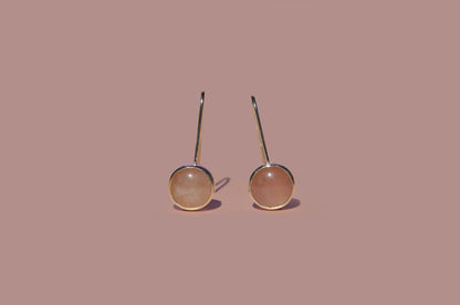 Rose Quartz Earrings
