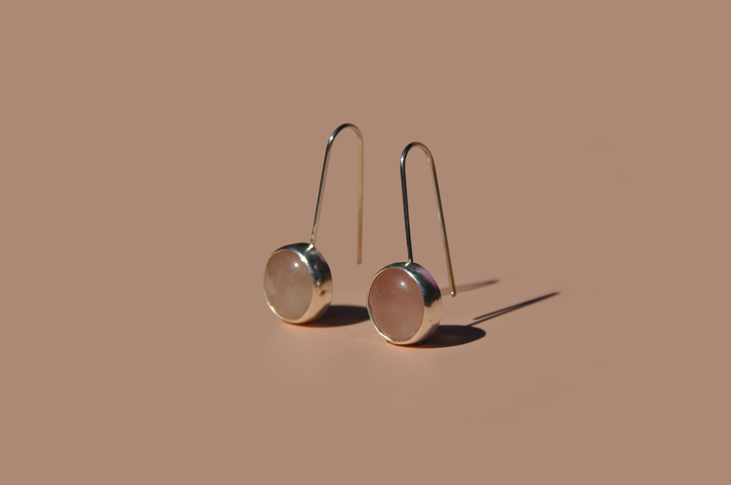 Rose Quartz Earrings