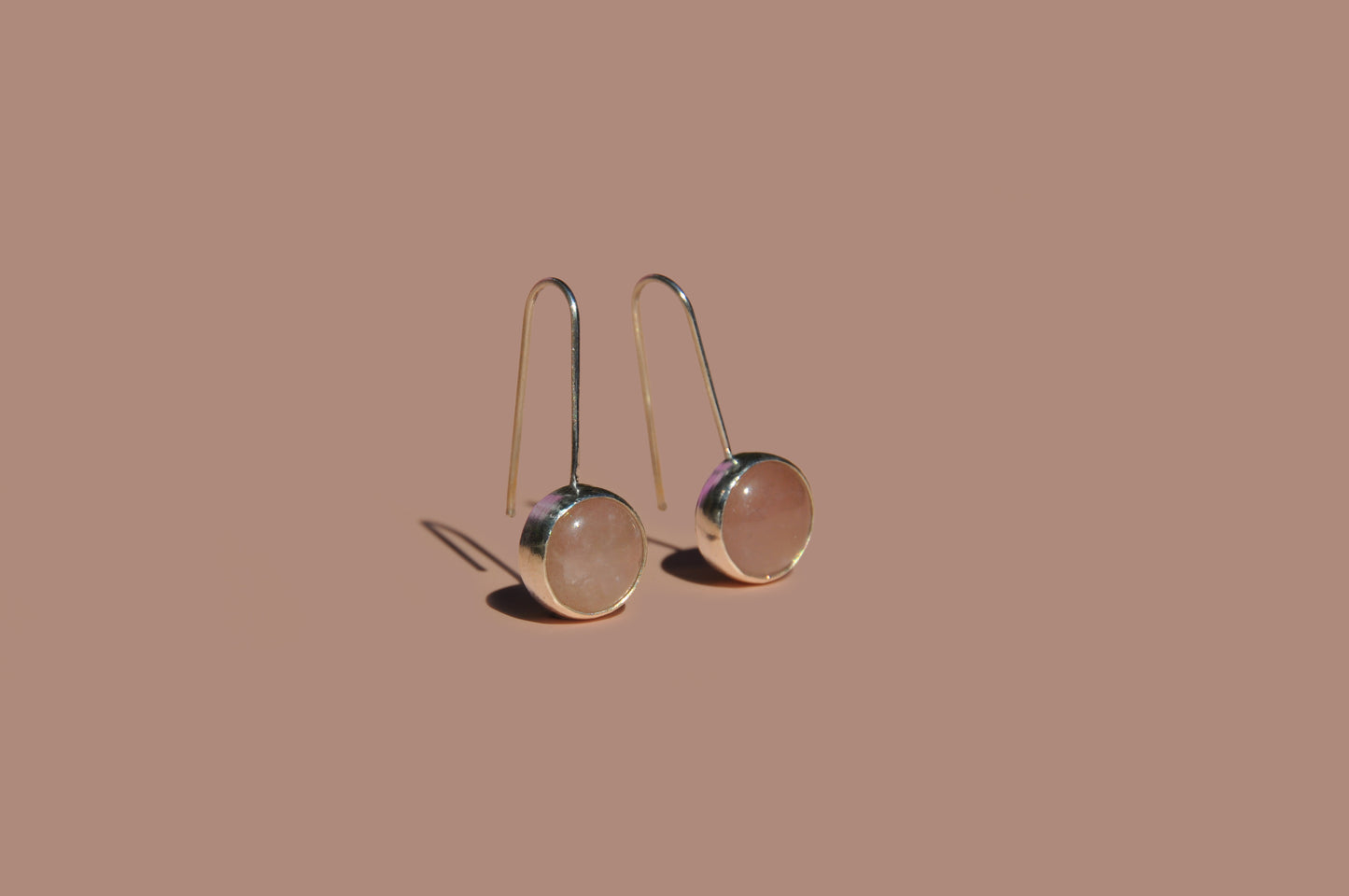 Rose Quartz Earrings