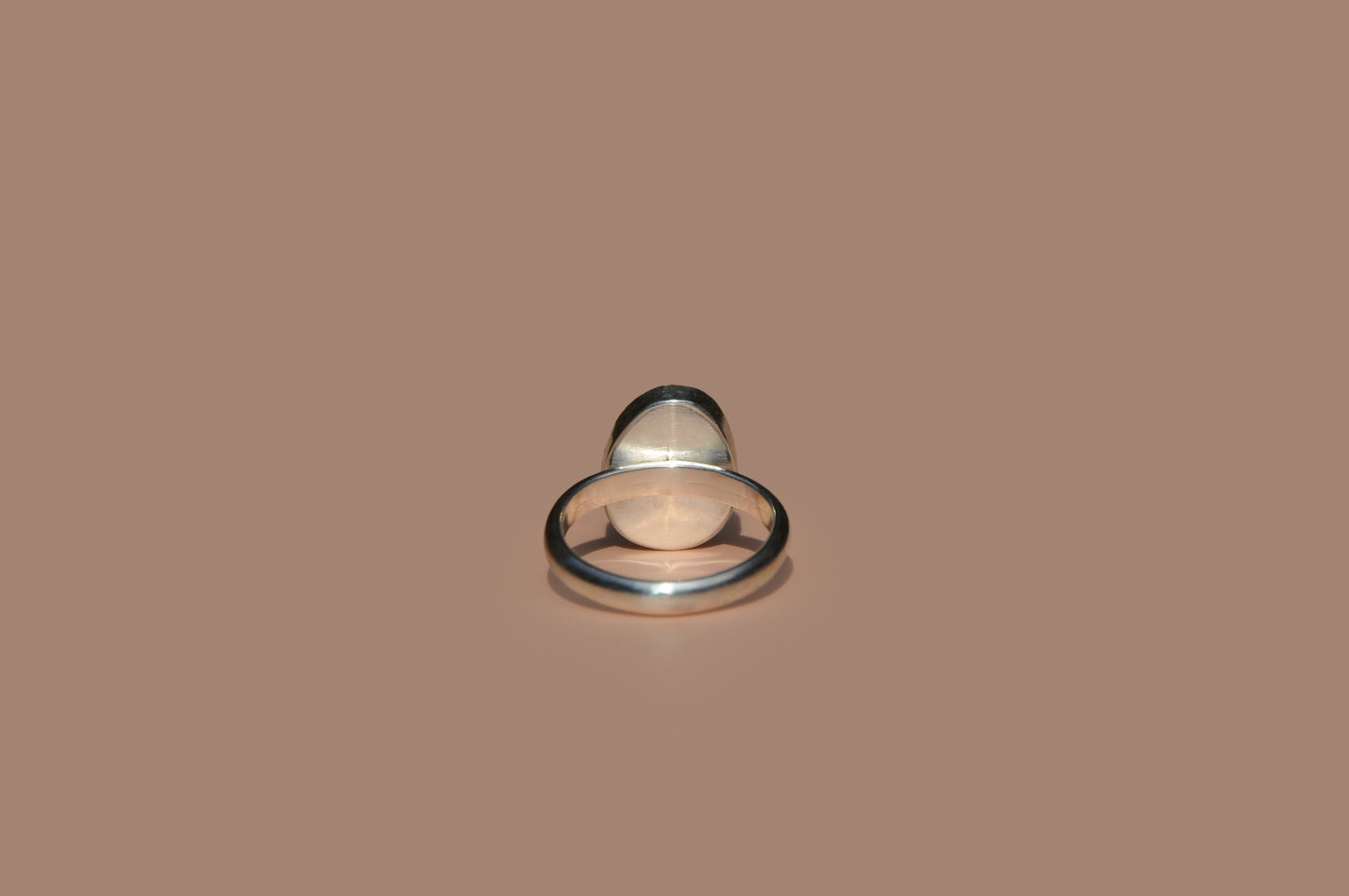 Rose Quartz Rose Cut Ring
