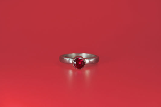 Lab Ruby Ring