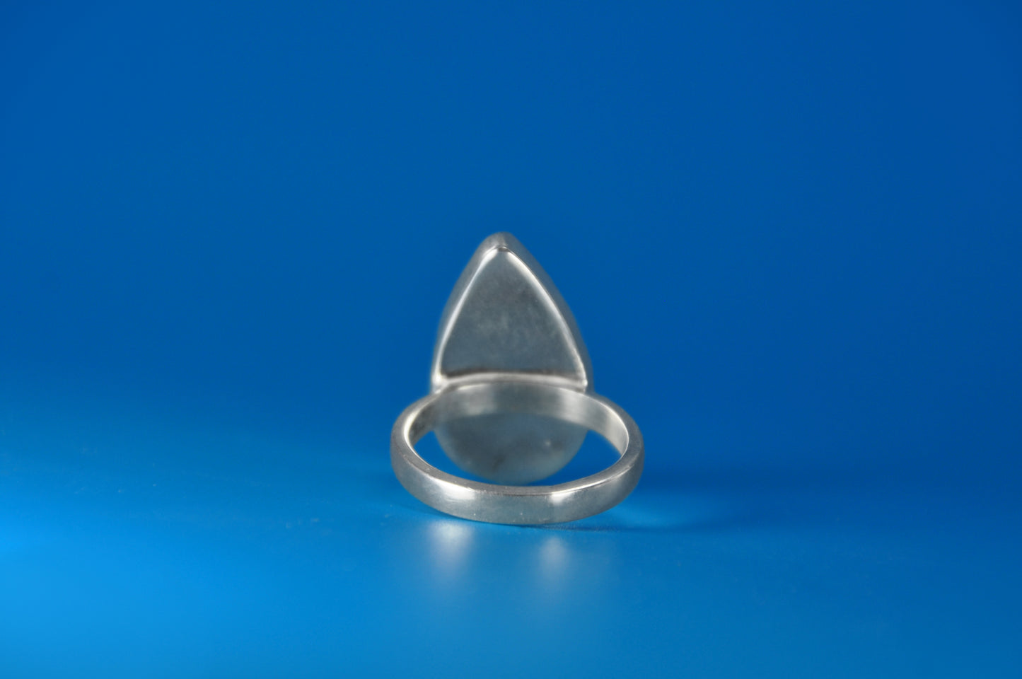 Shattuckite Teardrop Ring