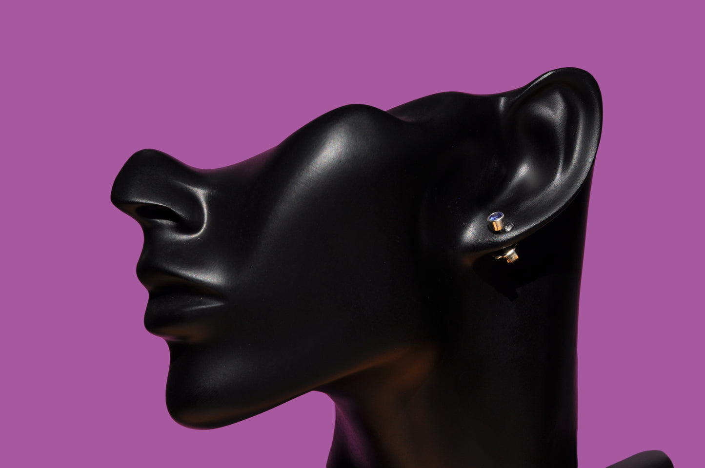 Tanzanite Stud Earrings