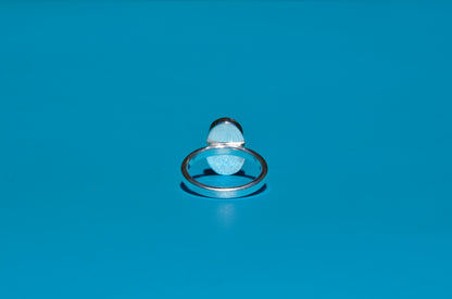 Persian Turquoise Rose Cut Ring